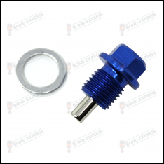 M18 x 1.5 Magnetic Sump Plug – Blue