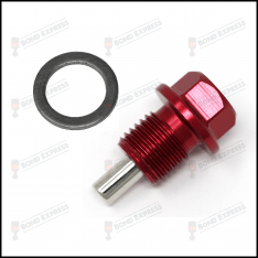 Porsche Boxter Magnetic Sump Plug – Red